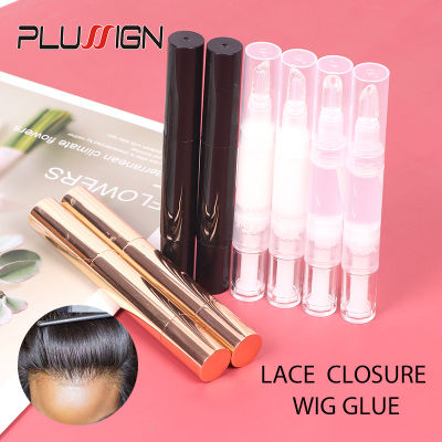 Latex-Free Oil-Resistant Hair Adhesive Glue Pen White Traceless Invisibl Glue 5Ml Water Proof Lace Closure Wig Glue Pen