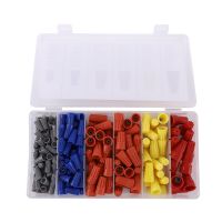 180Pcs Electrical Wire Connectors Screw Terminals, Easy Twist On Connector Kit With Spring Insterted Wire Nuts Cap Connections Assorment Set