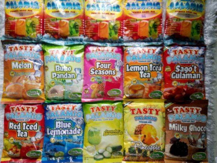 Tasty Palamig Blue Lemonade Lychee Cucumber Pineapple Powdered Juice