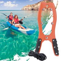 Kayak Anchor Grip,Canoe Anchor Grip,Brush Anchor Gripper Clamp for Tighter Bite and Easy Operation Rubber Non-Slip Grip