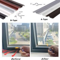 10M-40M Wearable Door Window Sealing Strips Pu Foam Self Adhesive Acoustic Tape Waterproof Dustproof Sealing Tapes Weatherstrips