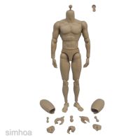 ฟิกเกอร์1 : 6 Scale Action Figure Male Muscular Body ( ยางสองชั้น ) ของเล่นสําหรับเด็ก / ผู้ใหญ่