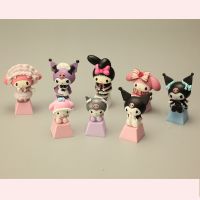 New Sanrio mMechanical 3D Keycap Game Keyboard Accessories Kuromi Melody Cartoon Cute Single Personality Keycap Enter Key