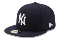 ระเบิดหมวกแบนล่าสุดMens New York Yankees  Navy Game Authentic Collection On-Field  Fitted Hat