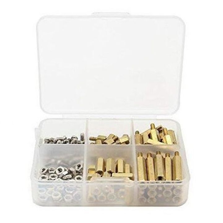 120pcs-installation-tool-for-raspberry-pi-4-model-b-3b-3b-m2-5-series-hex-brass-column-nuts-screws-accessories-kit