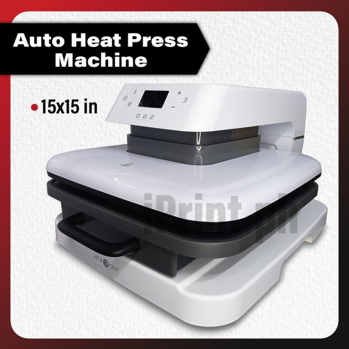 Auto Heat Press Machine | Automatic Heat Press 15 x 15 White