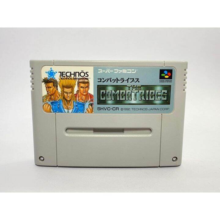 ตลับแท้-super-famicom-japan-the-combatribes