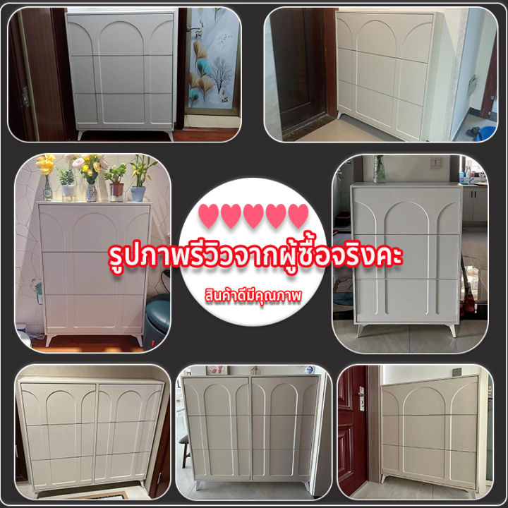 lxh-furniture-ตู้เก็บรองเท้า-ตู้รองเท้า-ตู้ใส่รองเท้า-สามขนาด-60-100-140-ซม-ชั้นวางรองเท้า-เลือกฟรีชั้นเดียว-สองชั้น-สร้างบรรยากาศหรูหราและโรแมนติก