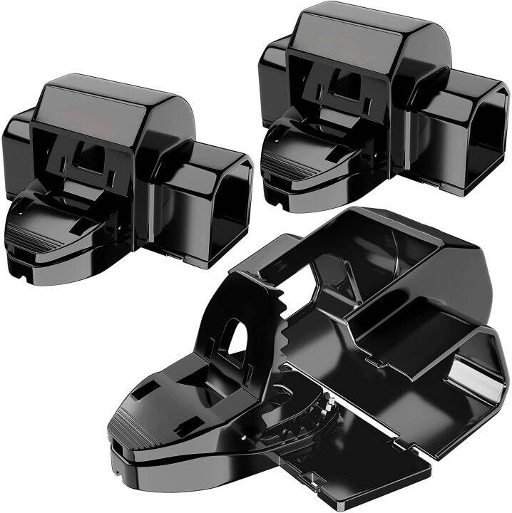 Covered Mouse & Rat Traps, Prevents Accidental Triggering with Tunneled Design, Quick Humane