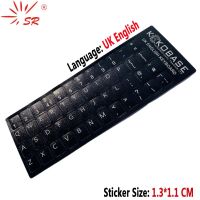 SR UK British English Language Standard Waterproof Keyboard Cover Stickers Button Letters Computer Laptop Skins Accessories Keyboard Accessories