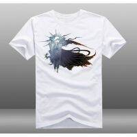 T-shirt ใหม่ เสื้อยืดลําลอง คอกลม แขนสั้น ผ้าฝ้าย 100% พิมพ์ลายเกม Final Fantasy XV FF15 สีขาว แฟชั่นสําหรับผู้ชายS-5XL  1BWW