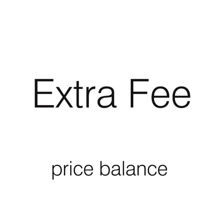 ค่าธรรมเนียมพิเศษสำหรับผู้ซื้อกรุณาติดต่อผู้ขายก่อนสั่งซื้อสินค้า