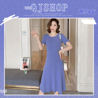 QJshop ?✨ ชุดเดรสดีไซส์สุดหรูโดนใจมากเลยจ้า สวมใส่สบายสุด ชายกระโปรงคือแบบพริ้วไม่ไหว  ใส่แล้วเป็นลุดคุณหนูมาก?