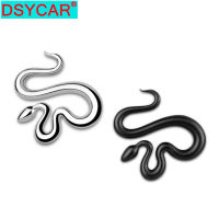 DSYCAR แฟชั่น3D โลหะงูรถด้านข้าง Fender ด้านหลัง Trunk Emblem Badge สติกเกอร์สำหรับ Volkswagen JEEP Wrangler ตกแต่ง New