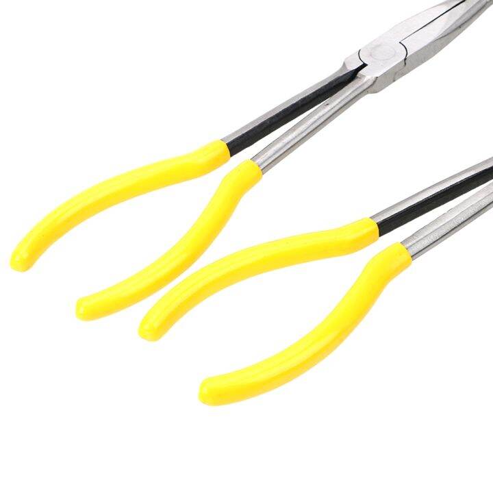 1pc-straight-bent-tip-mechanic-equipment-extra-long-nose-pliers-hand-tools