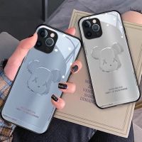 COD SDFGERGERTER เคสไอโฟน Electroplating bear Apple iPhone 13 pro max case เคสโทรศัพท์มือถือ 12Promax glass iPhone11 หญิงรุ่น xs/xr case 7/8plus คู่