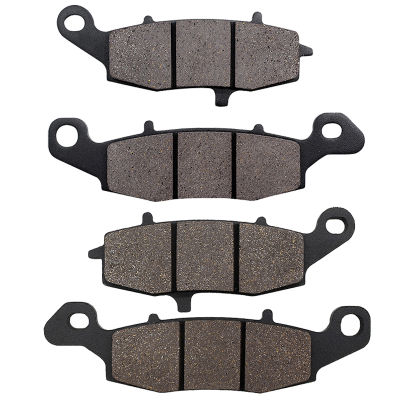 Motorcycle Front Left Right Brake Pads For Suzuki DL 650 V Strom 2004-2013 GSF 650 Bandit 2005-2006 GSX 750 98-06 GSR750 11-13