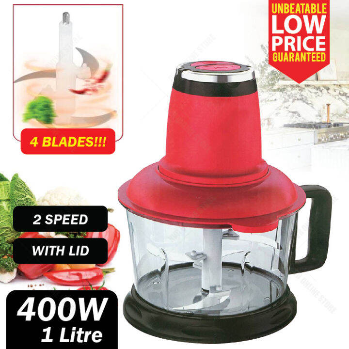 Electric Meat Grinder Meat Mincer Chopper Food Processor 1L / Pengisar
