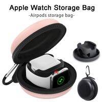 ☼卍 for Apple Watch 8 Ultra Magnetic Charging Cable Base Case iwatch 7 band 6 5 4 Watch holder Bluetooth Airpods Headset Storage Box