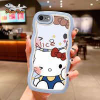 ดีไซน์ใหม่เคสการ์ตูนสำหรับ VIVO Y91/Y93/Y95/1807/1811/1814/1815/1816/1817/1820ฟองน้ำปลาดาวเคสมือถือลายแมวฝาหลัง TPU นุ่ม