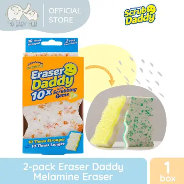 Scrub Daddy Eraser Daddy 10x with Scrubbing Gems 2ct (PACK OF 2