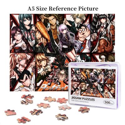 Hd Heroes Of Danganronpa Wooden Jigsaw Puzzle 500 Pieces Educational Toy Painting Art Decor Decompression toys 500pcs