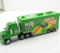 Mack Scale รถบังคับวิทยุโลหะ Hicks ของเล่นเด็ก1:55รถยนต์ No.86 Pixar Chick โมเดลโลหะผสมของขวัญ Diecast สำหรับของเล่นอิเล็กทรอนิกส์และรีโมทคอนโทรล