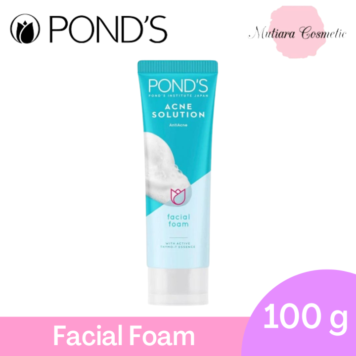Ponds facial foam acne solution 100 gr Lazada Indonesia
