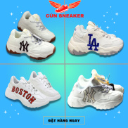 Giày thể thao MLB NY đế nâu, Boston, LA đế tách chuẩn sc Full Box