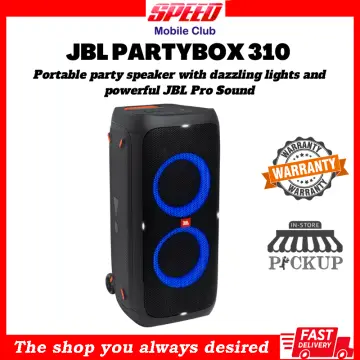 JBL Partybox 310  Portable party speaker with dazzling lights and