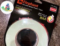 Elephant เทปโฟม2หน้า 24mm*5m