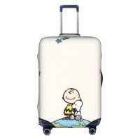 Snoopy เคสแล็ปท็อปแบบพกพากันกระแทกขนาด10-17นิ้วปลอกแบบมีแถบ