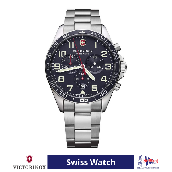 Victorinox Swiss Army Fieldforce Chronograph Men Watch 241857 Lazada 6469