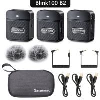 Saramonic Blink100 B2 ไมโครโฟนไร้สาย 2.4GHz ตัวรับ1 ตัวส่ง 2 สินค้าในไทย พร้อมส่ง รับประกัน 1 ปี