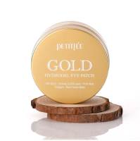 มาสก์ใต้ตา Petitfee, Gold Hydrogel Eye Patch, 60 Patches