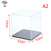 Dcapoknk กล่องแสดงพลาสติกอะคริลิคกล่องป้องกันฝุ่นใสสำหรับรุ่นรูป