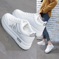 【Ready Stock】 ☜ C39 ✨Ready Stock✨ 2023 Spring Summer Autumn New Style Korean Version White Shoes Female Student Casual Sneakers ins Breathable Thick-Soled Womens