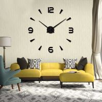 [COD] Large Size Room Wall Sticker WALL CLOCK