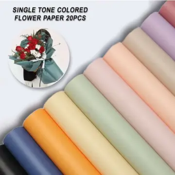 45pcs per Pack Single Stem Rose Wrappers Bouquet Wrapping Paper