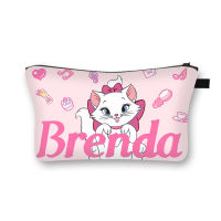 New Cute Cat Professional Cartoon Printed Clutch Womens Cosmetic Bag Large Capacity Travel Storage Bag Spring Batch