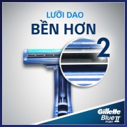 Dao cạo râu Gillette Blue Plus II Pivot  1 set 2 chiếc