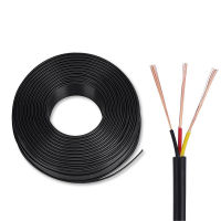 3 Core ทองแดงลวดสายเคเบิลเชื่อมต่อ3pin สายไฟต่อสายตัวนำไฟฟ้าสำหรับ DIY หลอดไฟ Led Strip 24AWG 28AWG