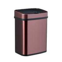 Ninestars DZT-12-6 Rose Gold Smart Trash Can ตัดเสียงรบกวน ใช้งานได้ยาวนานถึง 180วัน