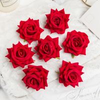 【hot】✖∋  100PCS Artificial Flowers Wedding Wreaths Silk Wholesale Bridal Accessories Clearance