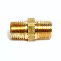 นิปเปิ้ลทองเหลืองเกลียวนอก 1/4″ (2 หุน) , 3/8″ (3 หุน)  Brass Nipple