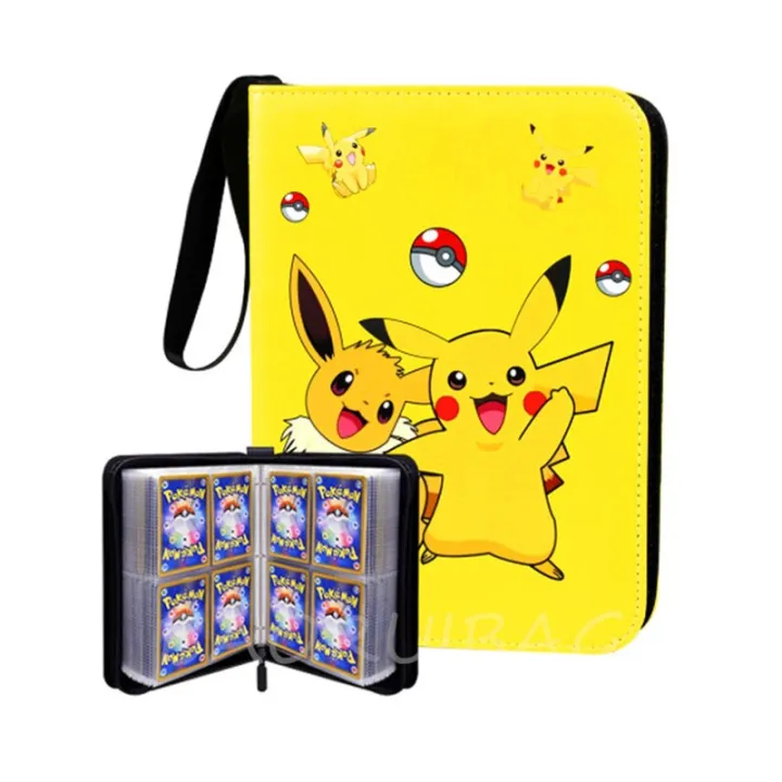 Pokemon Cards Album Book Cartoon Anime Pokémon 400 Card Pikachu ...