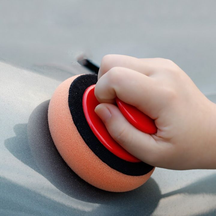 8pcs-car-waxing-sponge-polish-pads-handle-high-density-buffing-wipe-polisher-kit-polishing-cleaning-sponge-car-accessories-adhesives-tape