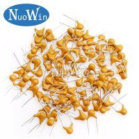 100PCS MLCC Monolithic Ceramic Capacitor 10PF 22PF 100PF 1NF 2.2NF 4.7NF 10NF 22NF 100NF 0.1UF 1UF 2.2UF 10UF 50V P=5.08mm Electrical Circuitry Parts