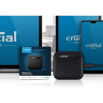 Crucial X6 500GB Portable SSD - Up to 540 MB/s - USB 3.2 - External Solid  State