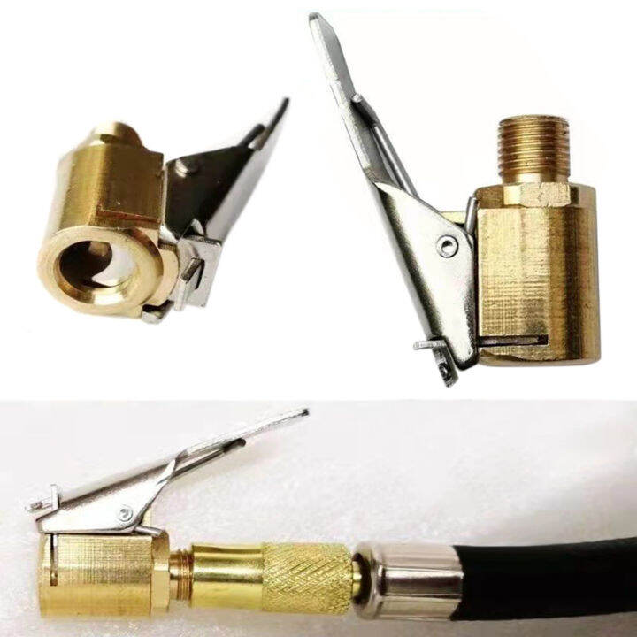 Brass Air Chuck Closed Flow Tire Chuck Closed Flow HeavyDuty Locking